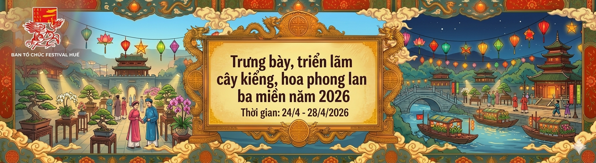 Trưng bày, triển lãm cây kiểng, hoa phong lan ba miền năm 2026